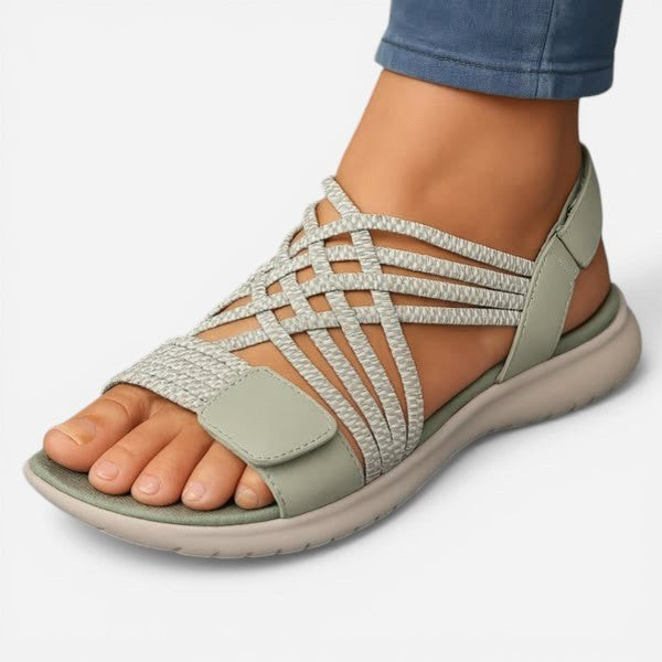 Ainsley | Women's Lightweight Comfort Sandals, Slip-On Summer Sandals