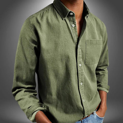 Angus | Men's Breathable Shirt, Regular Fit Everyday Shirt | Direct Attire