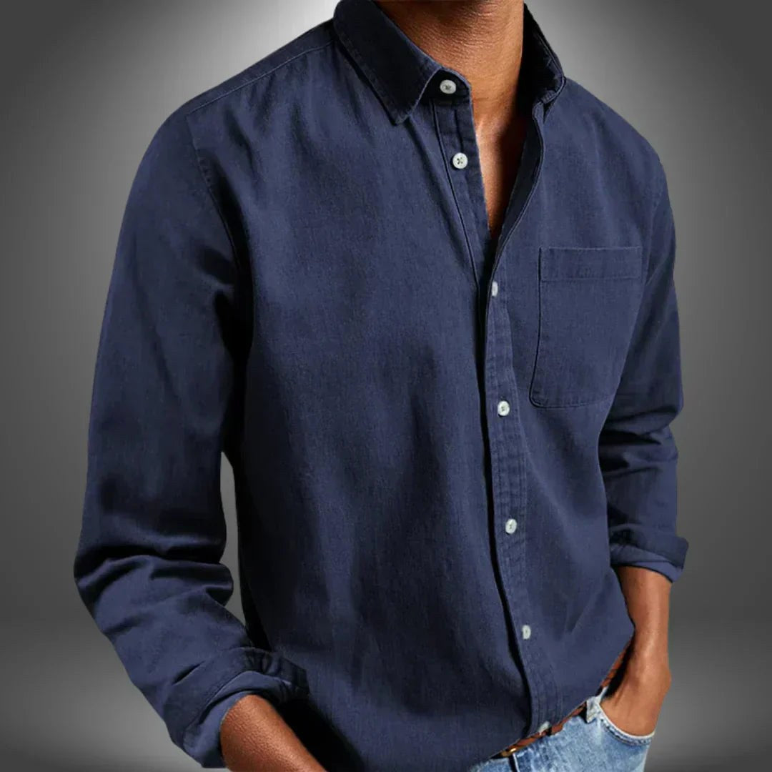 Angus | Men's Breathable Shirt, Regular Fit Everyday Shirt | Direct Attire