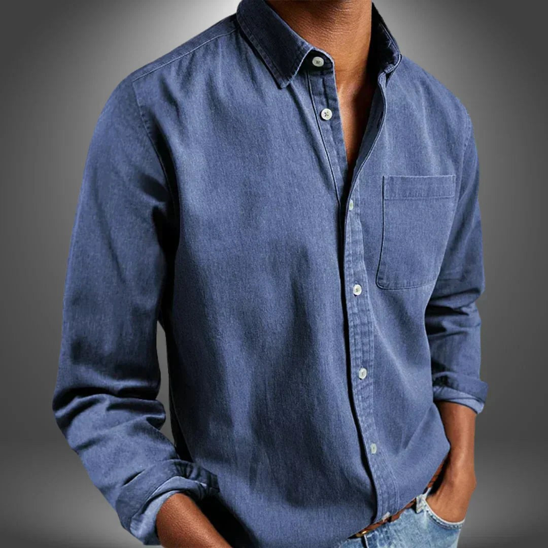 Angus | Men's Breathable Shirt, Regular Fit Everyday Shirt | Direct Attire