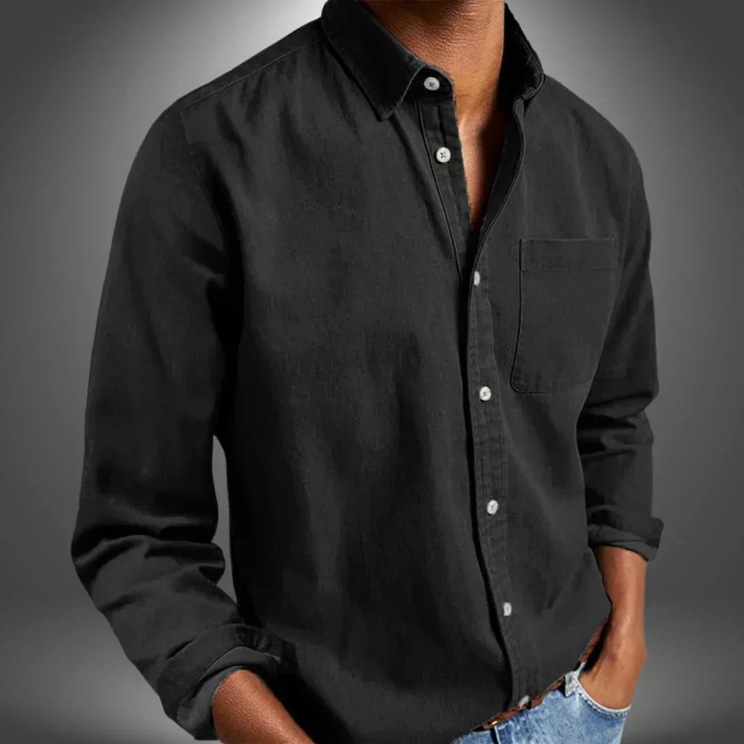 Angus | Men's Breathable Shirt, Regular Fit Everyday Shirt | Direct Attire