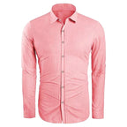 Angus | Men's Cotton Linen Shirt, Button-Down Collar Shirt | Direct Attire