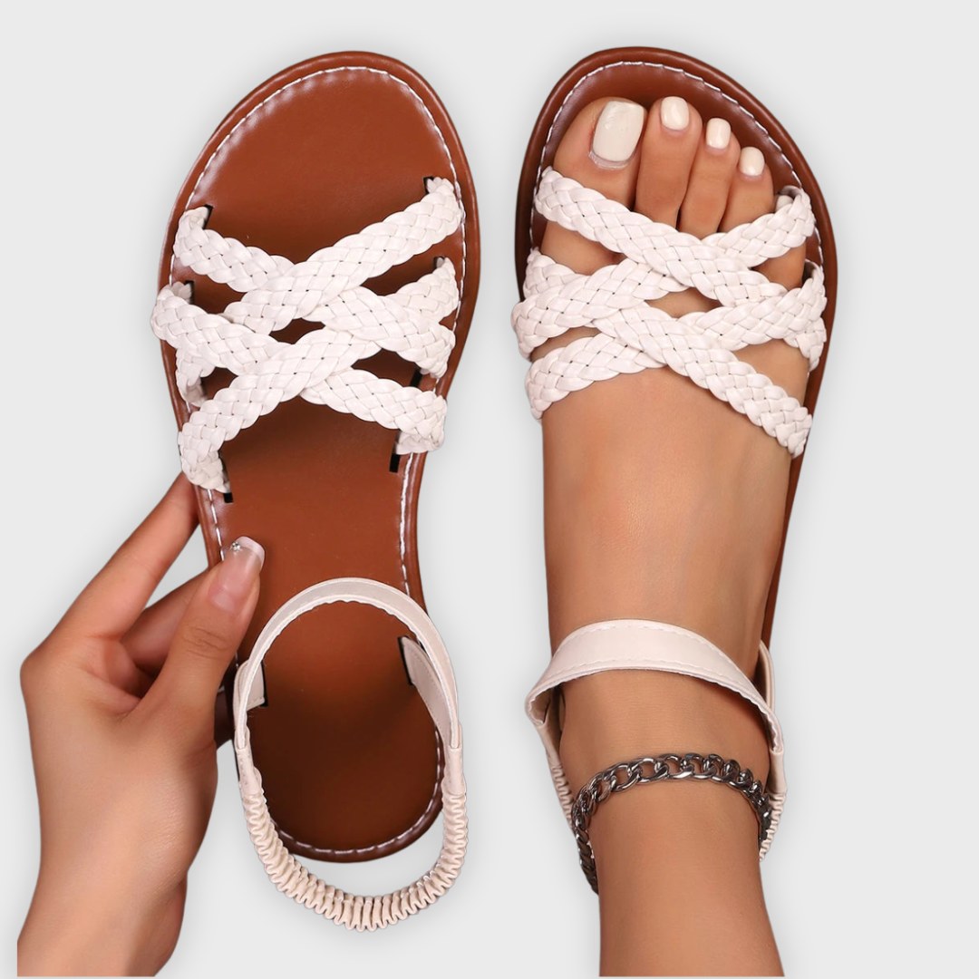 April | Women's Handmade Lightweight Sandals, Summer Everyday Sandals