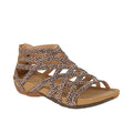 Ashlee | Women's Orthopedic Adjustable Sandals, Cushioned Arch Support Sandals | Direct Attire | Brown