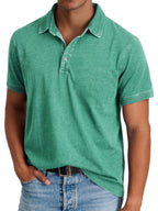 Banjo | Men's Classic Polo Shirt, Refined Heritage Polo Shirt | Direct Attire | Green