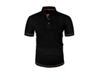 Baxter | Men's Breathable Modern Polo Shirt, Lightweight Smart-Casual Top | Direct Attire