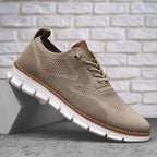 Beau | Men's Orthopedic Walking Shoes, Wide Toe Box Support Shoes | Direct Attire | Brown