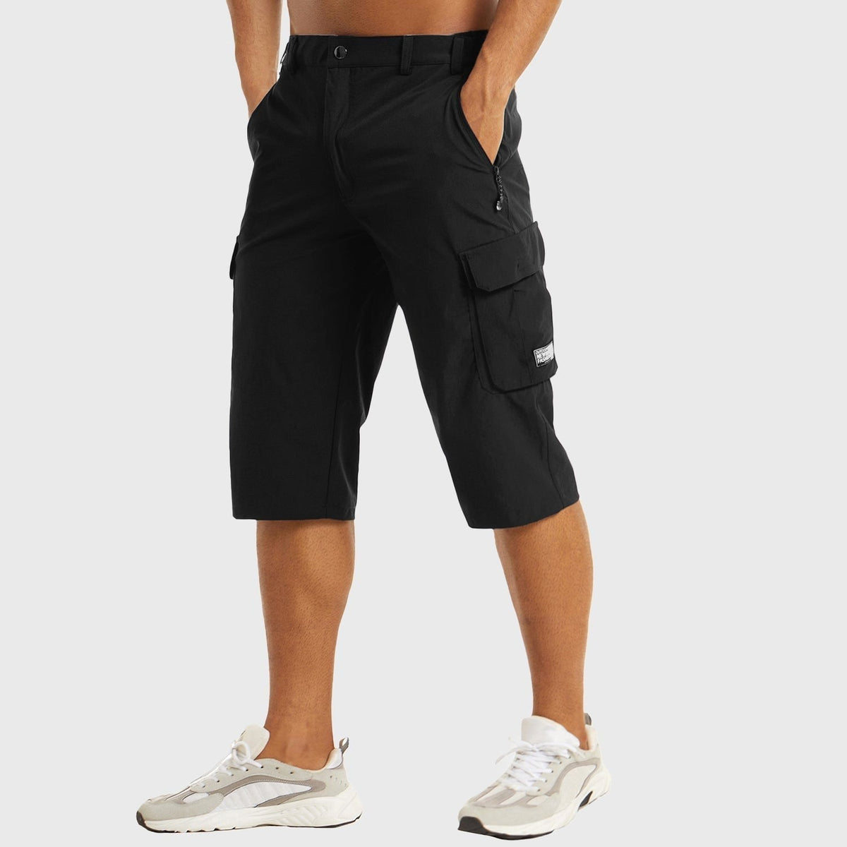 Beau | Men's Quick-Dry Cargo Shorts, Spacious Pocket Shorts | Direct Attire