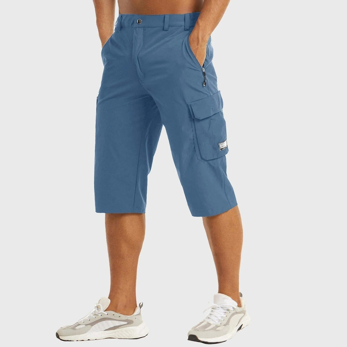 Beau | Men's Quick-Dry Cargo Shorts, Spacious Pocket Shorts | Direct Attire