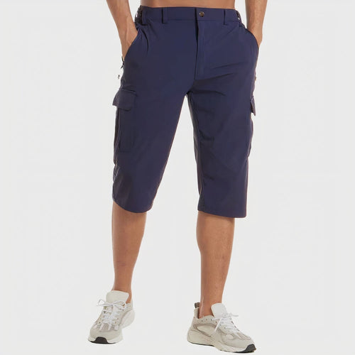 Beau | Men's Quick-Dry Cargo Shorts, Spacious Pocket Shorts | Direct Attire | Legergroen