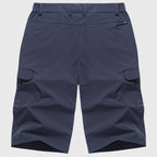 Beau | Men's Quick-Dry Cargo Shorts, Spacious Pocket Shorts | Direct Attire | Kaki