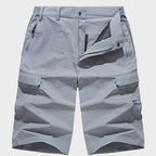 Beau | Men's Quick-Dry Cargo Shorts, Spacious Pocket Shorts | Direct Attire | Oranje