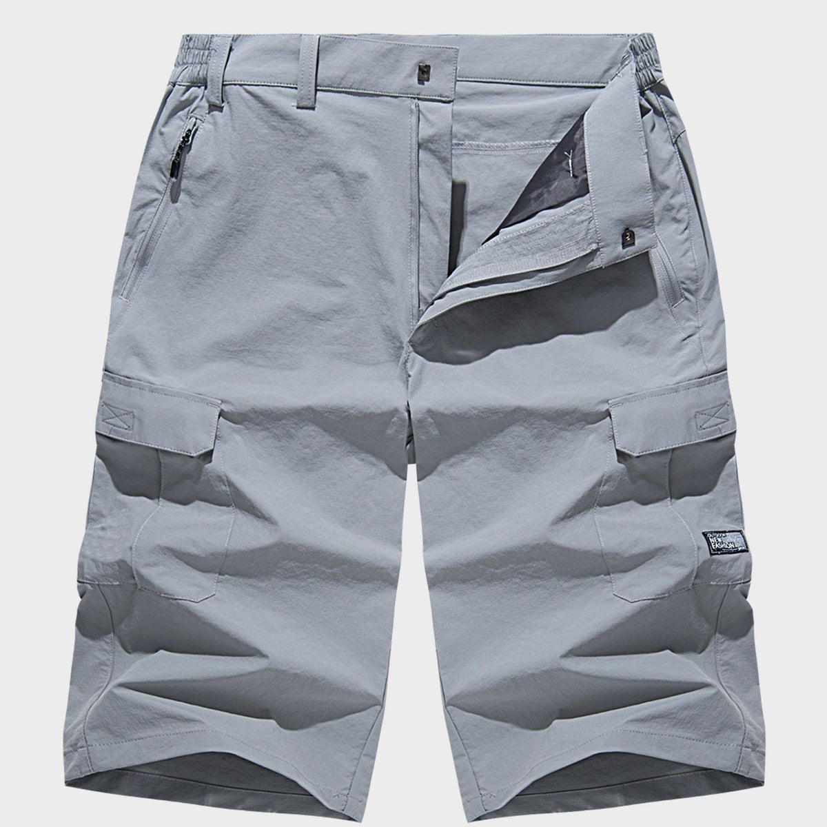 Beau | Men's Quick-Dry Cargo Shorts, Spacious Pocket Shorts | Direct Attire | Oranje