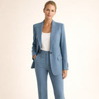 Bree | Women's Structured Blazer with Flared Trousers, Two-Piece Suit | Direct Attire