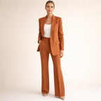Bree | Women's Structured Blazer with Flared Trousers, Two-Piece Suit | Direct Attire