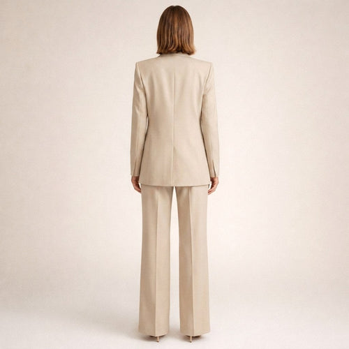 Bree | Women's Structured Blazer with Flared Trousers, Two-Piece Suit | Direct Attire
