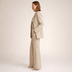 Bree | Women's Structured Blazer with Flared Trousers, Two-Piece Suit | Direct Attire