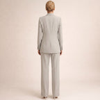 Bree | Women's Structured Blazer with Flared Trousers, Two-Piece Suit | Direct Attire
