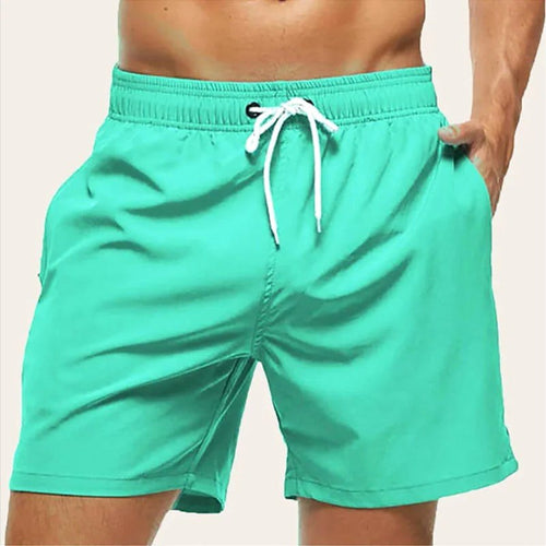Brodie | Men's Quick-Dry Swim Shorts, Elasticated Waist Swimming Shorts | Direct Attire | Lichtgroen