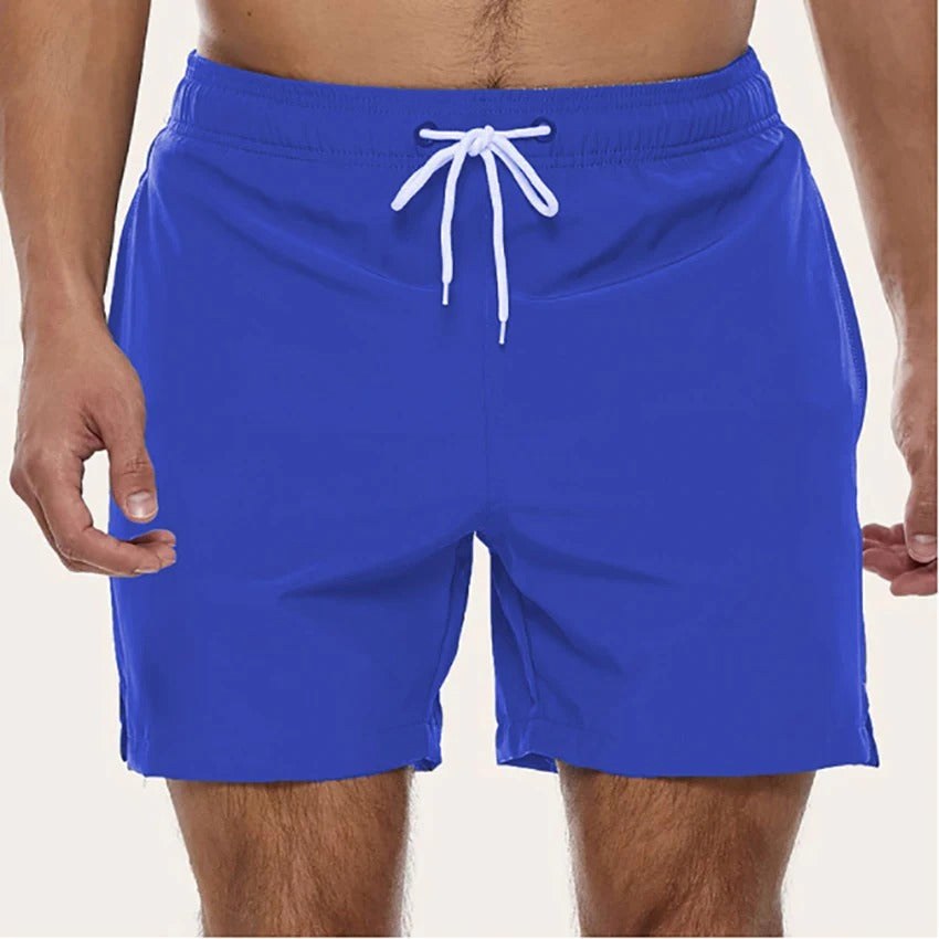 Brodie | Men's Quick-Dry Swim Shorts, Elasticated Waist Swimming Shorts | Direct Attire | Zwart