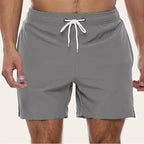 Brodie | Men's Quick-Dry Swim Shorts, Elasticated Waist Swimming Shorts | Direct Attire | Rood