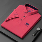 Callan | Men's Breathable Polo Shirt, Short-Sleeve Shirt | Direct Attire | Green