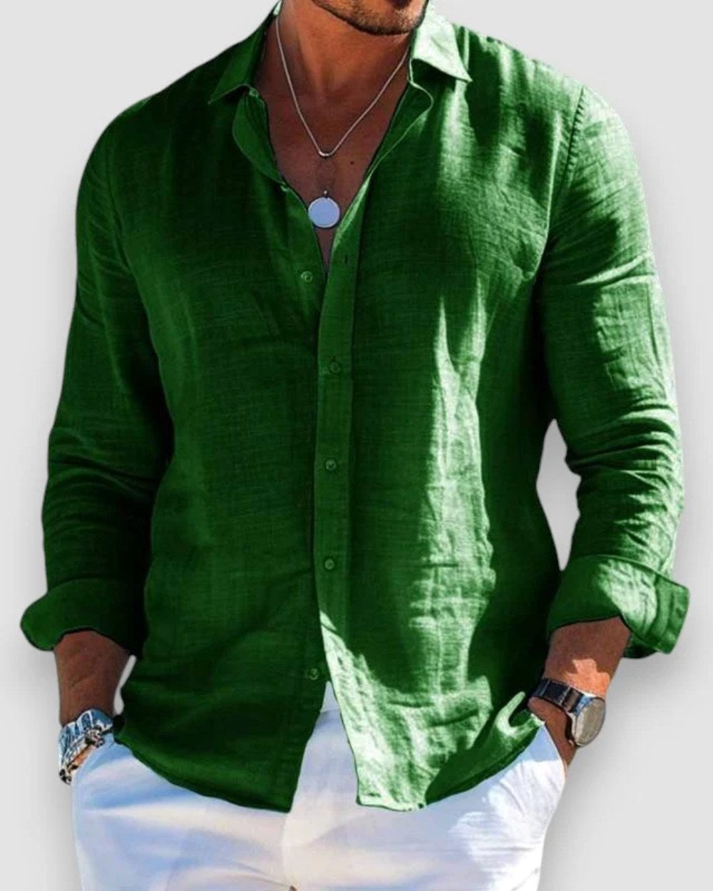 Callum | Men's Lightweight Shirt, Soft-Touch Summer Shirt | Direct Attire