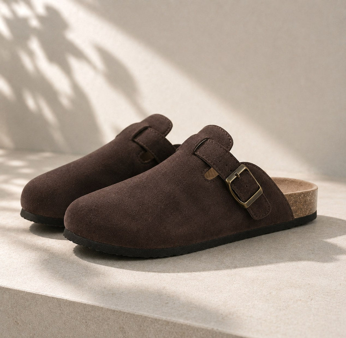 Cameron | Unisex Slip-On Clogs with Adjustable Strap, Closed-Toe Everyday Shoes | Direct Attire | Groen