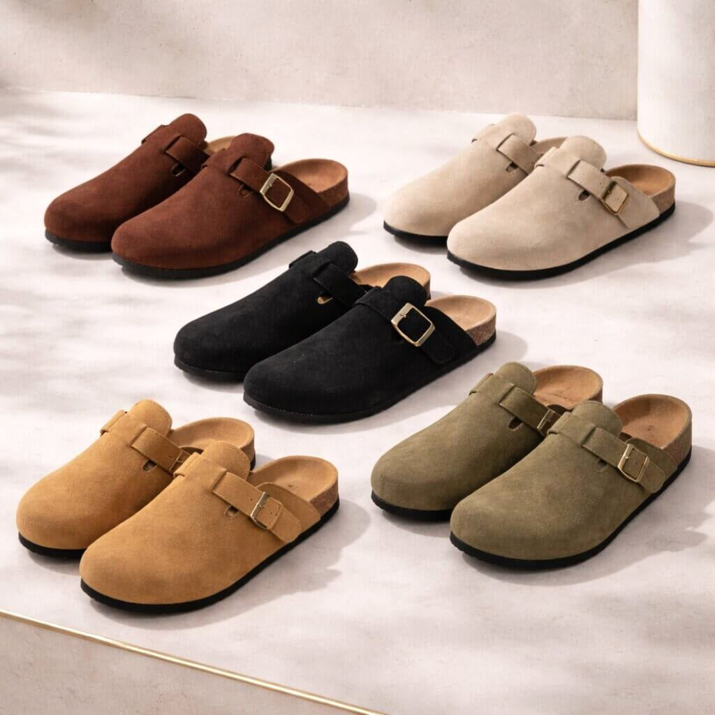 Cameron | Unisex Slip-On Clogs with Adjustable Strap, Closed-Toe Everyday Shoes | Direct Attire