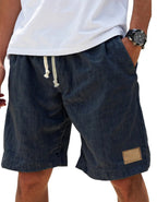 Campbell | Men's Relaxed Cotton Shorts, Lightweight Summer Shorts | Direct Attire