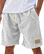Campbell | Men's Relaxed Cotton Shorts, Lightweight Summer Shorts | Direct Attire | Army Green