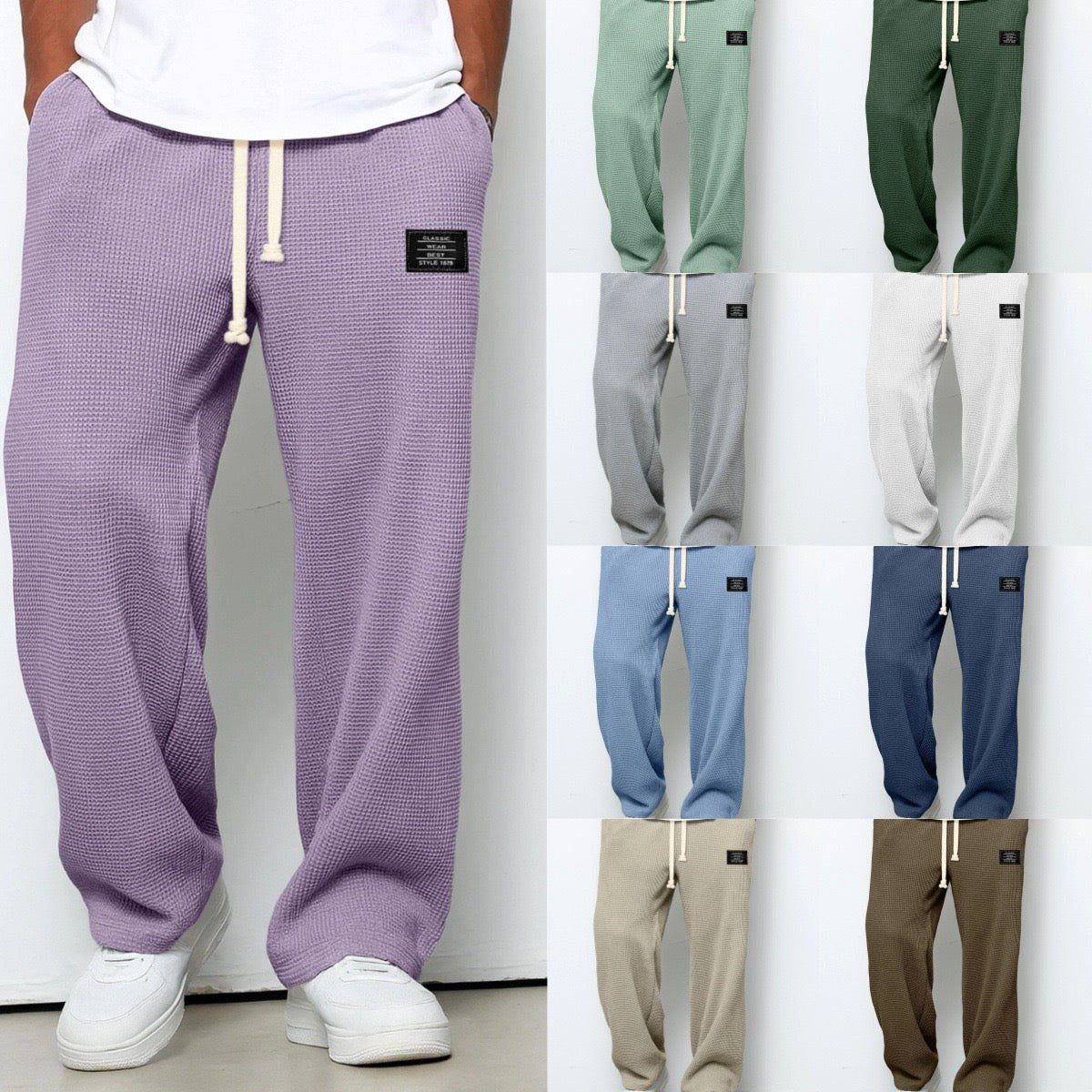 Campbell | Women's Relaxed Lace Trousers, Straight-Leg Everyday Trousers | Direct Attire
