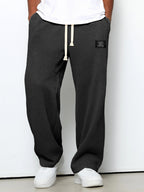 Campbell | Women's Relaxed Lace Trousers, Straight-Leg Everyday Trousers | Direct Attire | Dark Brown