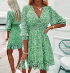 Chloe | Women's Lightweight Multicoloured Dress, Relaxed-Fit Casual Dress | Direct Attire