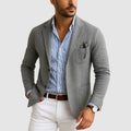 Connor | Men's Tailored Blazer with Notch Lapels, Classic Suit Jacket | Direct Attire | Gris