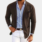 Connor | Men's Tailored Blazer with Notch Lapels, Classic Suit Jacket | Direct Attire