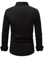 Cooper | Men's Breathable Long-Sleeved Shirt, Tailored Slim-Fit Shirt | Direct Attire