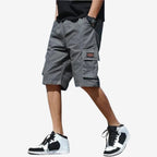 Damon | Men's Cotton Cargo Shorts, Relaxed-Fit Outdoor Shorts | Direct Attire | Beige