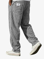 Dylan | Men's Corduroy Trousers, Classic Everyday Trousers | Direct Attire | Grey