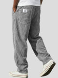 Dylan | Men's Corduroy Trousers, Classic Everyday Trousers | Direct Attire | Blue