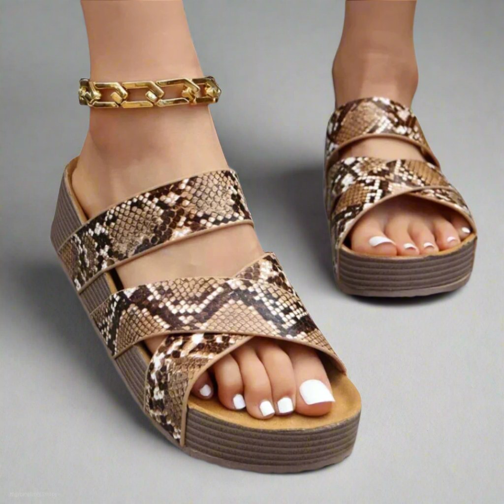 Eliza | Women's Orthopedic Sandals, Padded Insole Sandals