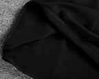 Ella | Women's Black Midi Dress, Classic Elegant Dress | Direct Attire