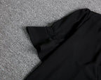Ella | Women's Black Midi Dress, Classic Elegant Dress | Direct Attire