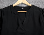 Ella | Women's Black Midi Dress, Classic Elegant Dress | Direct Attire