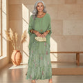 Emery | Women's Layered Boho Maxi Dress, Lightweight Summer Dress for Holidays and Resort Wear, Lightweight Summer Dress for Holidays and Resort Wear - image 1