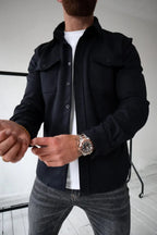Flynn | Men's Casual Overshirt, Relaxed Layering Shirt | Direct Attire
