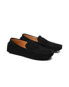 Flynn | Men's Suede-Effect Loafers, Slip-On Comfort Loafers | Direct Attire