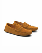 Flynn | Men's Suede-Effect Loafers, Slip-On Comfort Loafers | Direct Attire