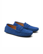 Flynn | Men's Suede-Effect Loafers, Slip-On Comfort Loafers | Direct Attire