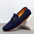 Hamish | Men's Slip-On Loafers, Casual Everyday Loafers | Direct Attire | Navy